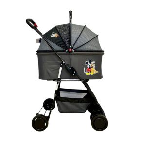 Coche Pet Stroller Transportador de Mascotas Liviano