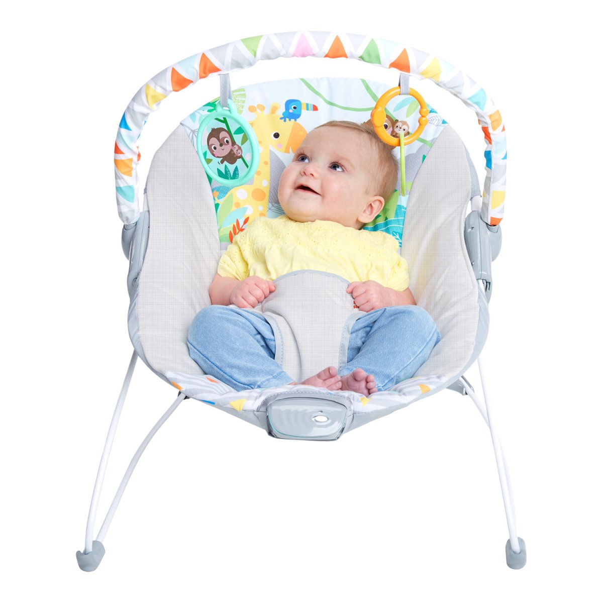 Silla Mecedora Bebe Safari Fun Con Accesorios 12204 Bright Starts - Imagen 2