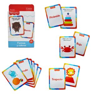 Juego Cartas de Aprendizaje Fisher Price Formas y Colores