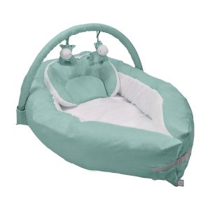 Cuna Nido Para Bebe 7 en 1 Onna Verde