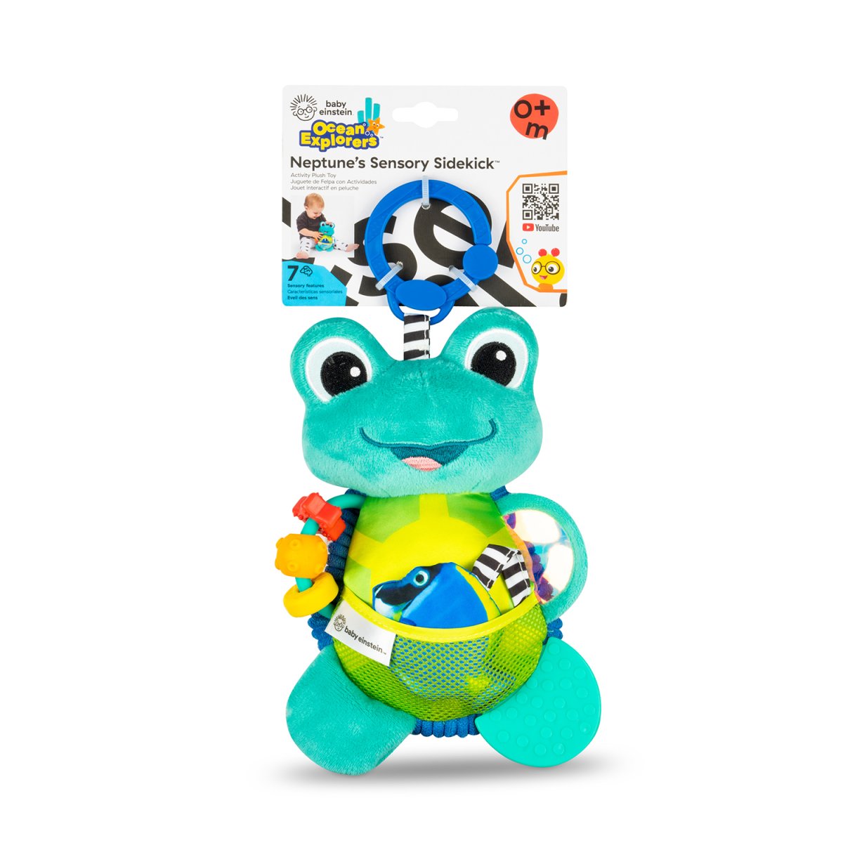 Peluche Actividades Neptunes Ocean Bebe Baby Einstein 13156 - Imagen 5