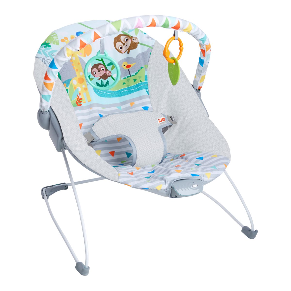 Silla Mecedora Bebe Safari Fun Con Accesorios 12204 Bright Starts - Imagen 3
