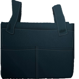 Bolso-panera grande  para carrito de bebé piel negra