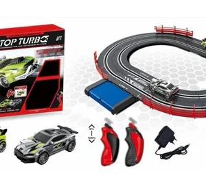 Pista De Autos De Carrera Doble Electrica 2 Autos Recargable