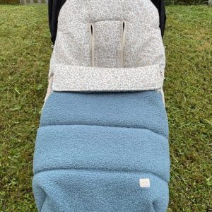 Saco para silla de bebé Lola / Peluche azul