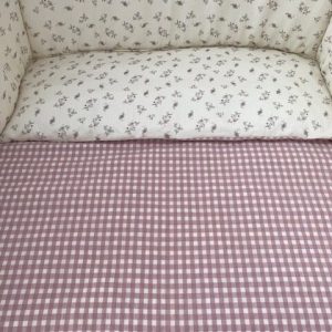 Funda nórdica + protector + relleno para cuna de 120×60 iris /c70