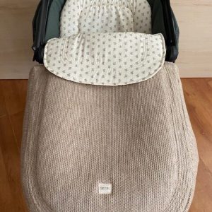 Saco encajado Punto camel / inca