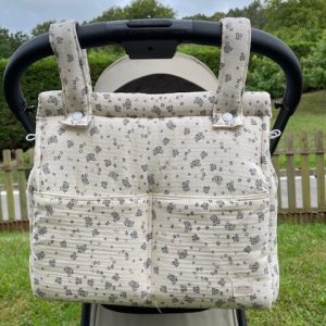 Bolso -panera pequeño para carrito de bebé Uva