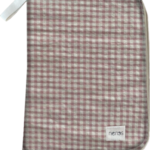 Porta documentos  Vichy rosa