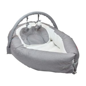 Cuna Nido Para Bebe 7 en 1 Onna Gris