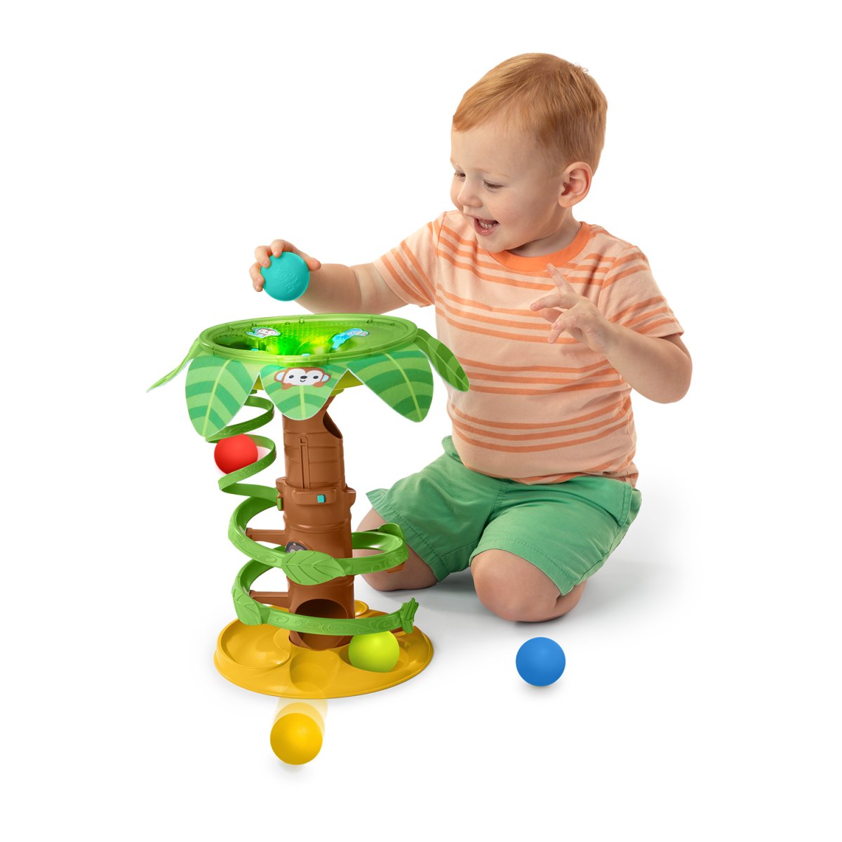 Juguete Pelota Giratoria Música Bebe Bright Starts 16826 - Imagen 3