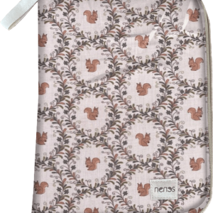 Porta documentos ardilla rosa