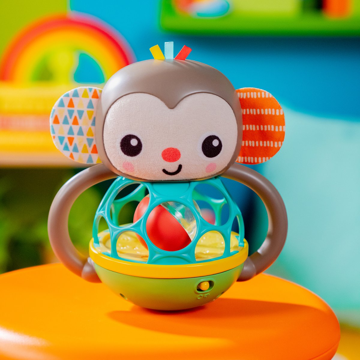 Juguete Multisensorial Bebe Monkey Bright Starts 16779 - Imagen 5