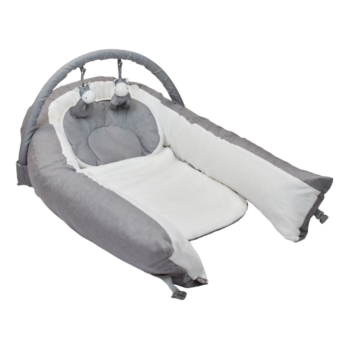 Cuna Nido Para Bebe 7 en 1 Onna Gris - Imagen 4