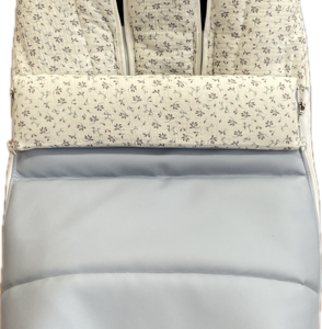 Saco para silla de bebé Petunia /piel azul