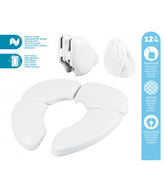 PE10500 REDUCTOR DE WC DE VIAJE EN BLANCO