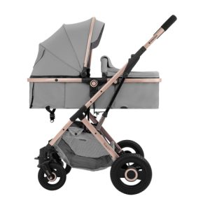 PE10403 Carrito de bebé 2en1 asiento transf. Scarlett Gris Claro