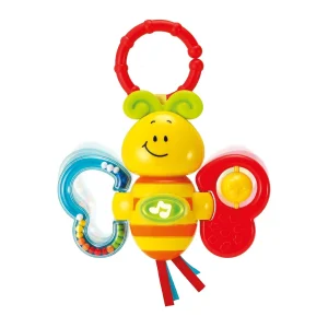 Sonajero Mariposa Con Luz Y Sonido Winfun